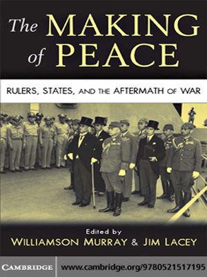 cover image of The Making of Peace